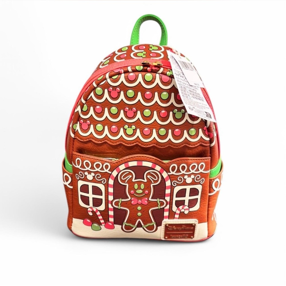 NEW Disney Park Gingerbread Loungefly Backpack (Disney Eats Collection) (NWT)